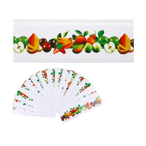HASTHIP 30Pcs Fly Trap Kit for Insects, Aphids, Leaf Minor, Thriphs, Ultra sticky Transparent Fly Trap Sticky Strips, Fruit Print Sticky Fly Trap for Wall, Kitchen, Window, Room (22cm x 8cm ) HASTHIP 30Pcs Fly Trap Kit for Insects, Aphids, Leaf Minor, Thriphs, Ultra sticky Transparent Fly Trap Sticky Strips, Fruit Print Sticky Fly Trap for Wall, Kitchen, Window, Room (22cm x 8cm )